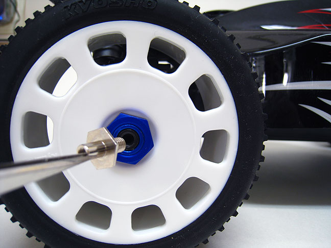 Alloy Spinner Fit Kyosho Inferno MP7.5/ 777 MP9 NEO ST Wheel Gold